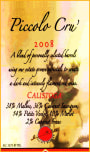 Paoletti Piccolo Cru 2008  Front Label