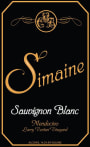 Simaine Cellars Larry Venturi Sauvignon Blanc 2014 Front Label