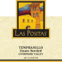 Las Positas Vineyards Estate Tempranillo 2012 Front Label