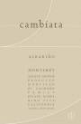 Cambiata Winery Albarino 2007 Front Label