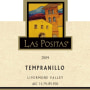 Las Positas Vineyards Estate Tempranillo 2009 Front Label