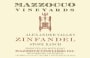 Mazzocco Stone Ranch Zinfandel 1999 Front Label