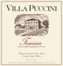 Villa Puccini Tuscana Red 2012 Front Label