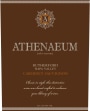 Athenaeum  2015  Front Label