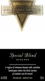 Bodega Del Fin del Mundo Reserva Special Blend 2012 Front Label
