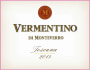 Monteverro Vermentino 2015  Front Label