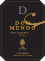 Bodegas San Valero Don Mendo Gran Reserva Tinto Carignan 2009 Front Label