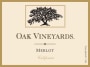 Oak Vineyards  2013 Front Label