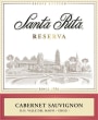 Santa Rita Reserva Cabernet Sauvignon 2015 Front Label