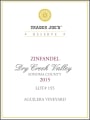 Trader Joe's Aguilera Vineyard Reserve Zinfandel Lot #155 2015 Front Label