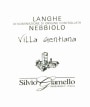 Silvio Giamello Villa Gentiana Langhe Nebbiolo 2014  Front Label