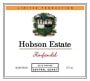 Hobson Estate Central Coast Zinfandel 2013  Front Label
