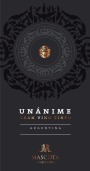 Mascota Vineyards Unanime Gran Vino Tinto 2013 Front Label