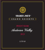 Trader Joe's Anderson Valley Grand Reserve Pinot Noir Lot #68 2013 Front Label