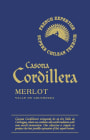 Casona Cordillera Merlot 2015 Front Label