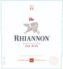 Rhiannon Napa Valley Red Wine 2012 Front Label