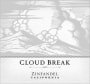 Cloud Break Zinfandel 2013 Front Label