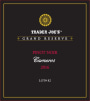 Trader Joe's Carneros Grand Reserve Pinot Noir Lot #82 2016 Front Label