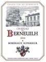 Chateau de Berneuilh Bordeaux Superieur 2010 Front Label