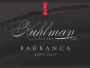 Kuhlman Cellars Barranca 2013 Front Label