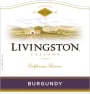 Livingston California Reserve Burgundy Front Label