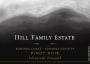 Hill Family Estate Saltonstall Vineyard Pinot Noir 2015  Front Label
