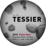 Tessier Morelli Lane Vineyard Pinot Noir 2013  Front Label