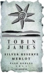 Tobin James Silver Reserve Merlot 2011  Front Label