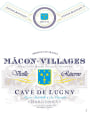 Cave de Lugny Macon-Villages Vieille Reserve Chardonnay 2015  Front Label