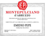 Emidio Pepe Montepulciano d'Abruzzo 2009 Front Label
