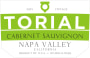 Torial Napa Valley Cabernet Sauvignon 2015 Front Label