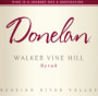 Donelan Walker Vine Hill Syrah 2013 Front Label