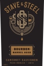 Stave & Steel Bourbon Barrel Aged Cabernet Sauvignon 2014  Front Label