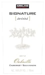 Kirkland Signature Signature Series Oakville Cabernet Sauvignon 2012 Front Label