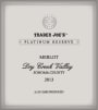 Trader Joe's Dry Creek Valley Platinum Reserve Merlot 2013 Front Label
