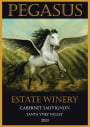 Pegasus Estate Winery Santa Ynez Valley Cabernet Sauvignon 2013 Front Label