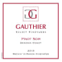 Gauthier H Ranch Vineyards Pinot Noir 2013 Front Label