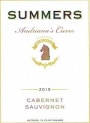 Summers Estate Andriana's Cuvee Cabernet Sauvignon 2015 Front Label