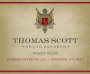 Thomas Scott Grand Reserve Pinot Noir 2010 Front Label