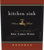 Kitchen Sink Winemaker's Reserve Red  Front Label