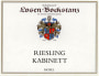 Weingut Losen-Bockstanz Riesling Kabinett 2015 Front Label