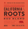 California Roots Red Blend 2016 Front Label