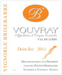 Philippe Brisebarre Vouvray 2011 Front Label