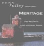 Fenn Valley Meritage 2015 Front Label