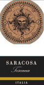 Saracosa Toscana Red 2016 Front Label