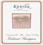 Keever Vineyards and Winery Cabernet Sauvignon 2007 Front Label