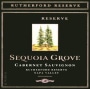 Sequoia Grove Reserve Cabernet Sauvignon 2014 Front Label