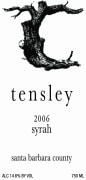 Tensley Santa Barbara Syrah 2006  Front Label