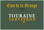 Francois Chidaine Clos de la Grange Touraine Sauvignon 2017  Front Label