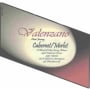 Valenzano Winery Cabernet Sauvignon Merlot 2006 Front Label